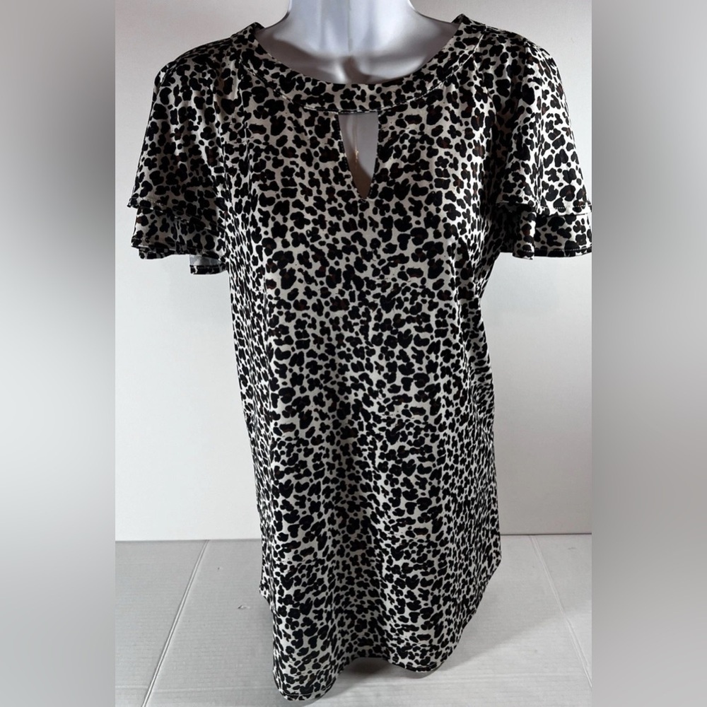 Women’s Cowgirl animal Print Top Size XL